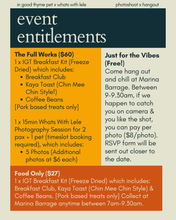 Load image into Gallery viewer, GOURMET IN THE WILD (IGT X LELE EVENT)