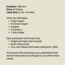 Load image into Gallery viewer, Freeze Drying Workshop Aug/Sept 2025 Edition
